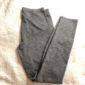 Marled effect leggings